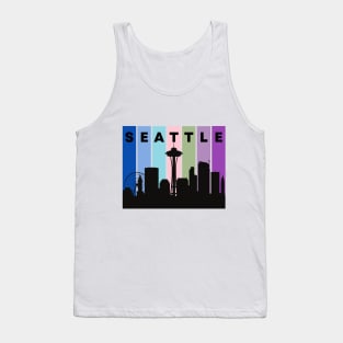 Seattle Travel Vibes Tee! Tank Top